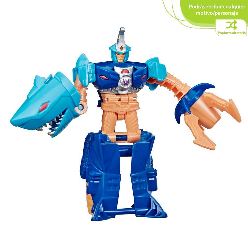 TRANSFORMERS - Figura Transformers CyberVerse Cambiador de 1 Paso Surtida