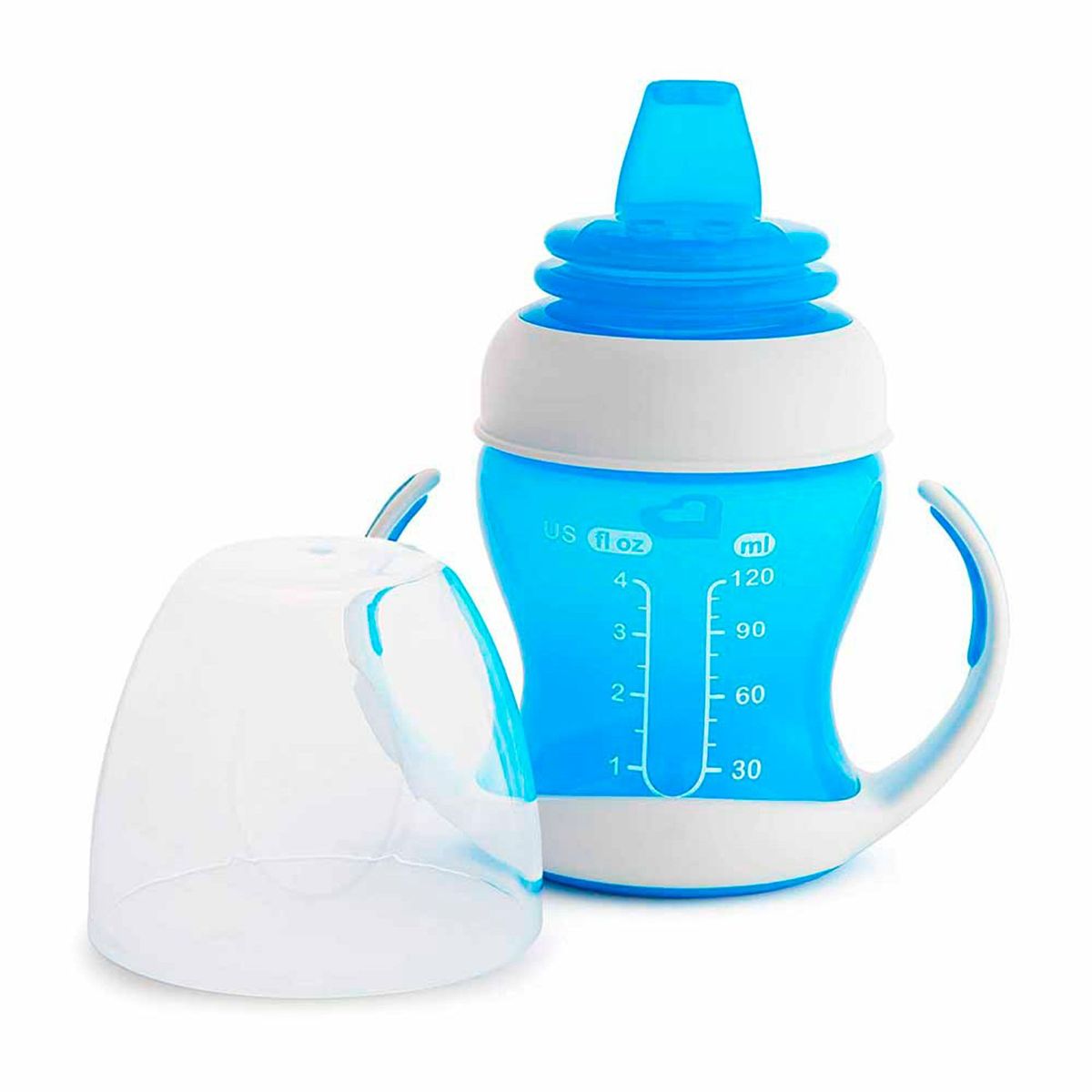 MUNCHKIN - Vaso De Transición Flexi 4Oz Azul