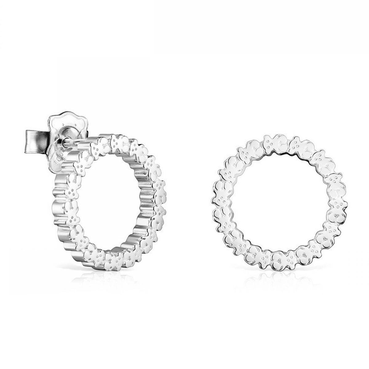 TOUS - Aretes  Tous Para Mujer Straight kaos Icon Plata 