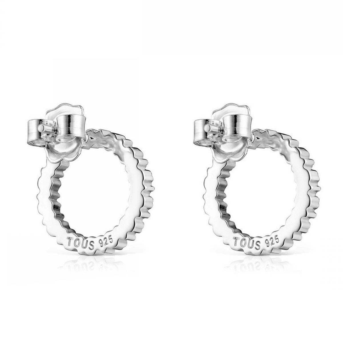 TOUS - Aretes  Tous Para Mujer Straight kaos Icon Plata 