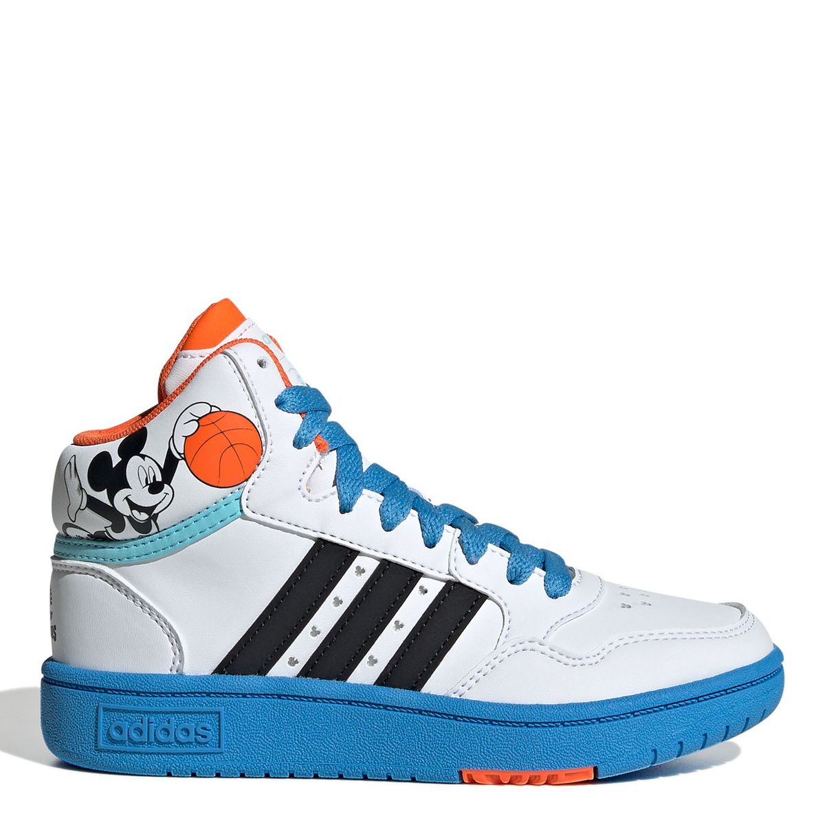 ADIDAS ORIGINALS - Tenis Adidas Hoops Mid 3.0 Mickey para Niña