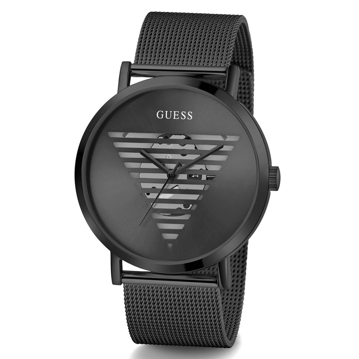 GUESS - Reloj Guess para Hombre Idol. Reloj análogo Negro Acero inoxidable