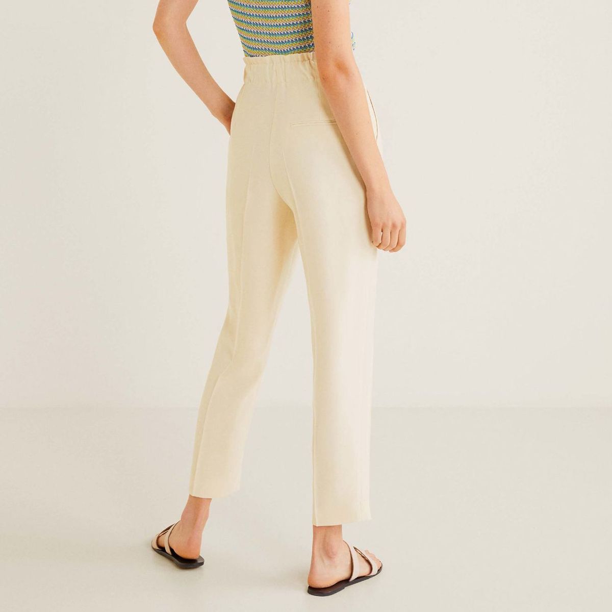 MANGO - Pantalón Recto