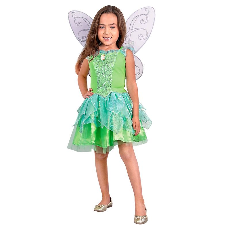 DISNEY - Disfraz para niña Campanita Deluxe Disney