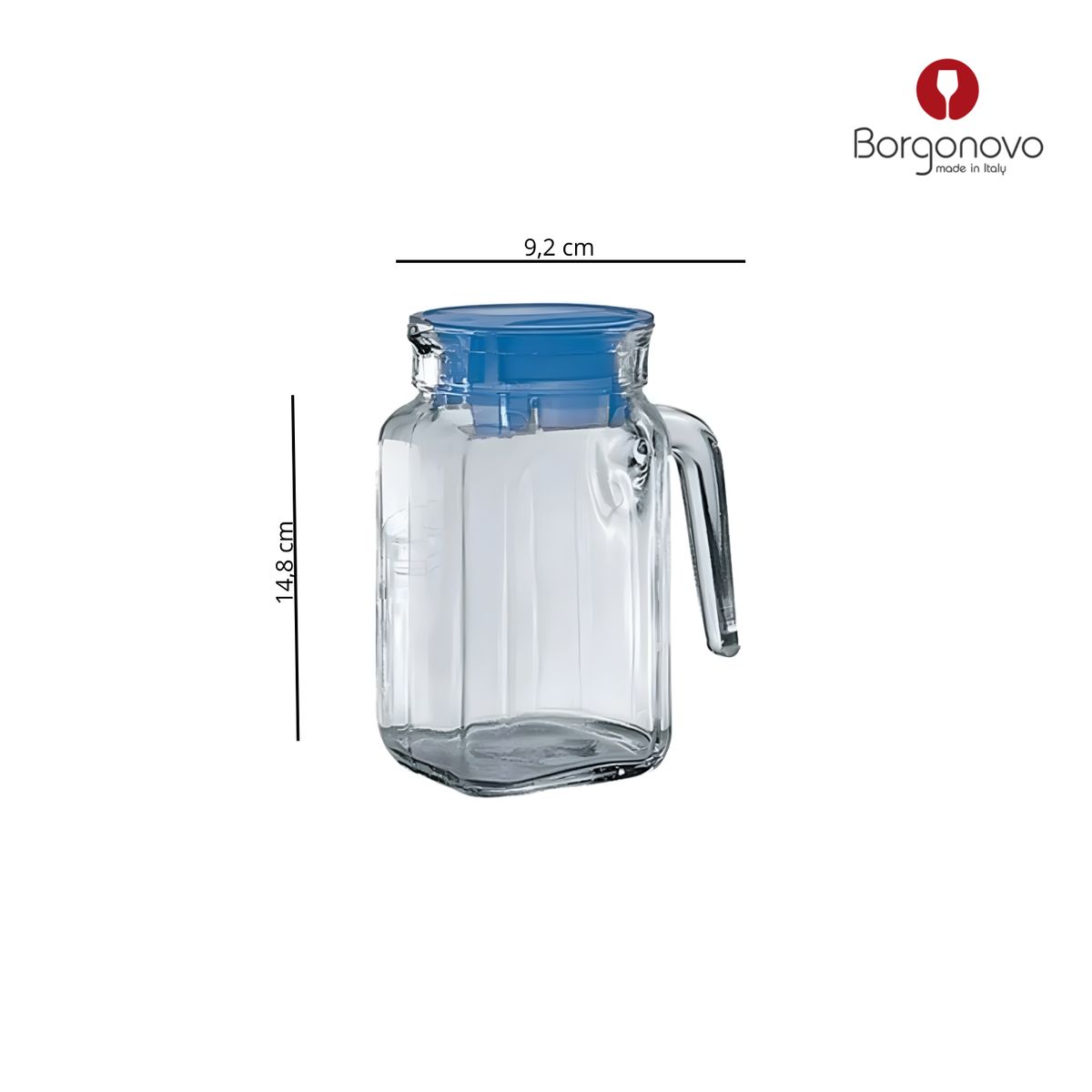 BORGONOVO - Jarra de Vidrio Borgonovo: 500 ml