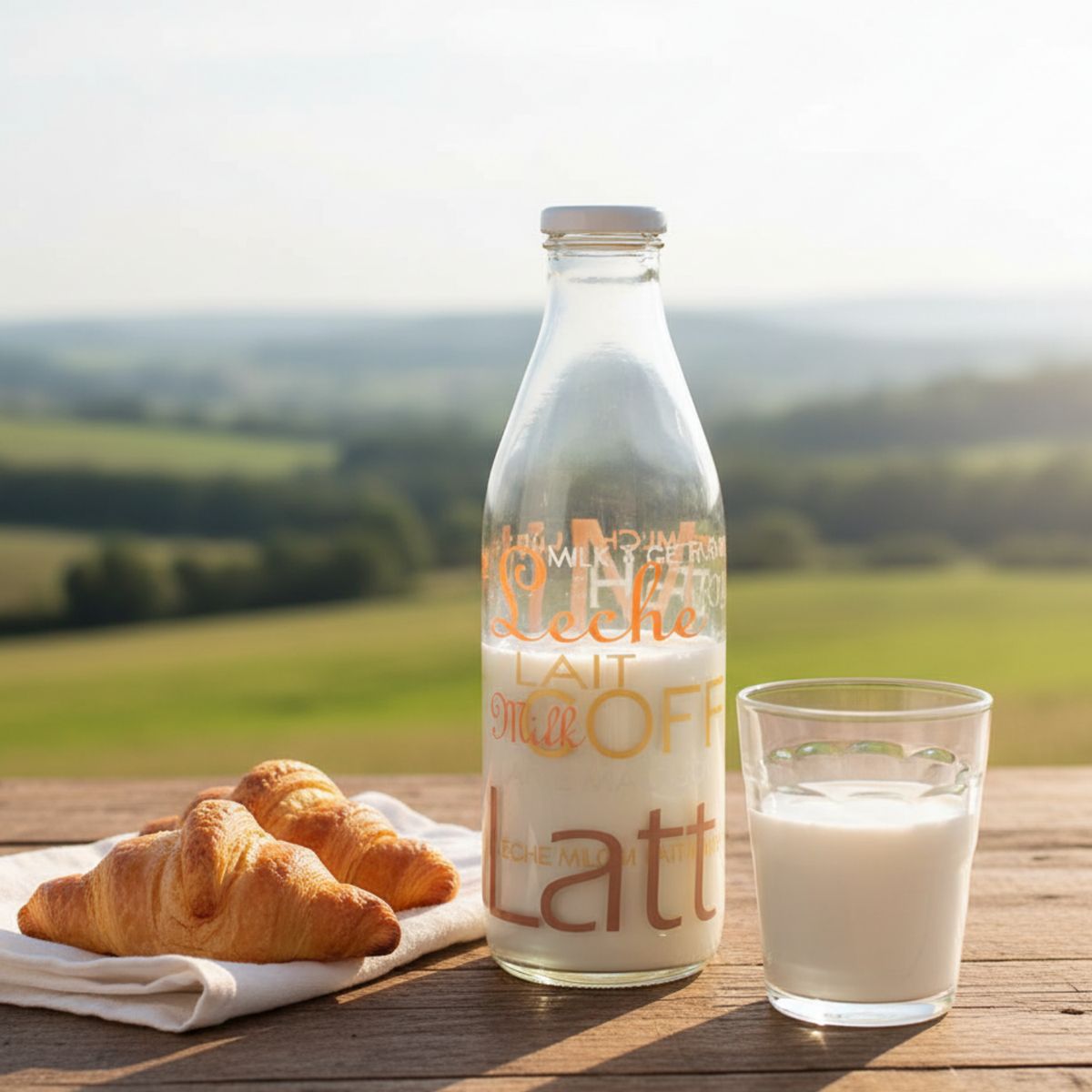 BORGONOVO - Botella de Vidrio Borgonovo: 1000 ml