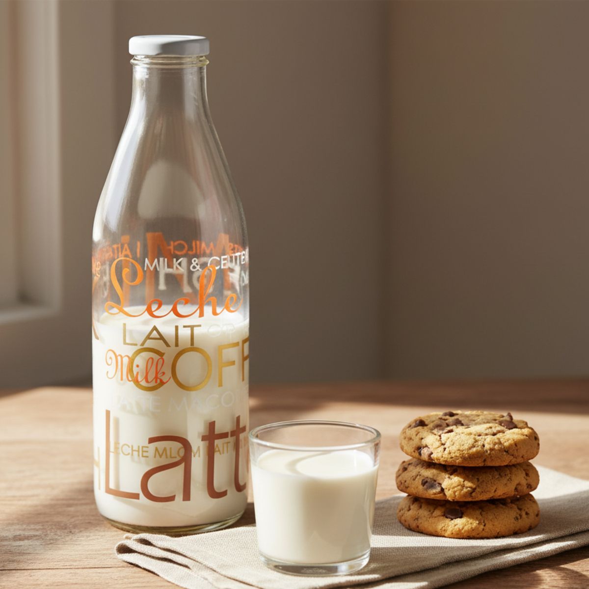 BORGONOVO - Botella de Vidrio Borgonovo: 1000 ml