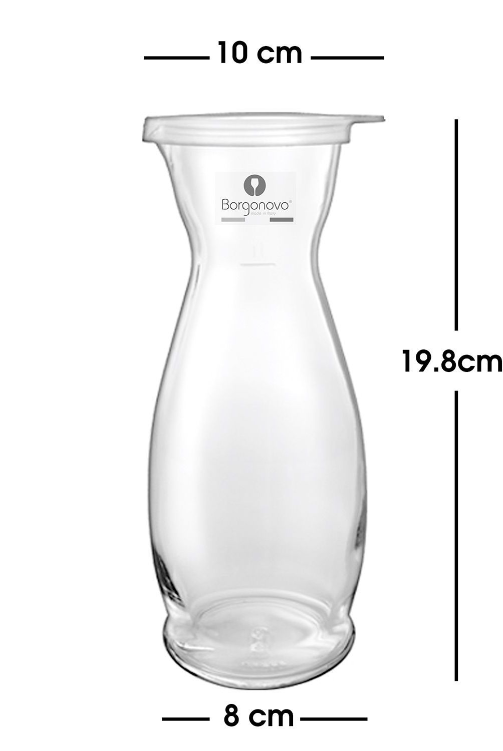 BORGONOVO - Jarra Borgonovo Vidrio 16.9 Oz
