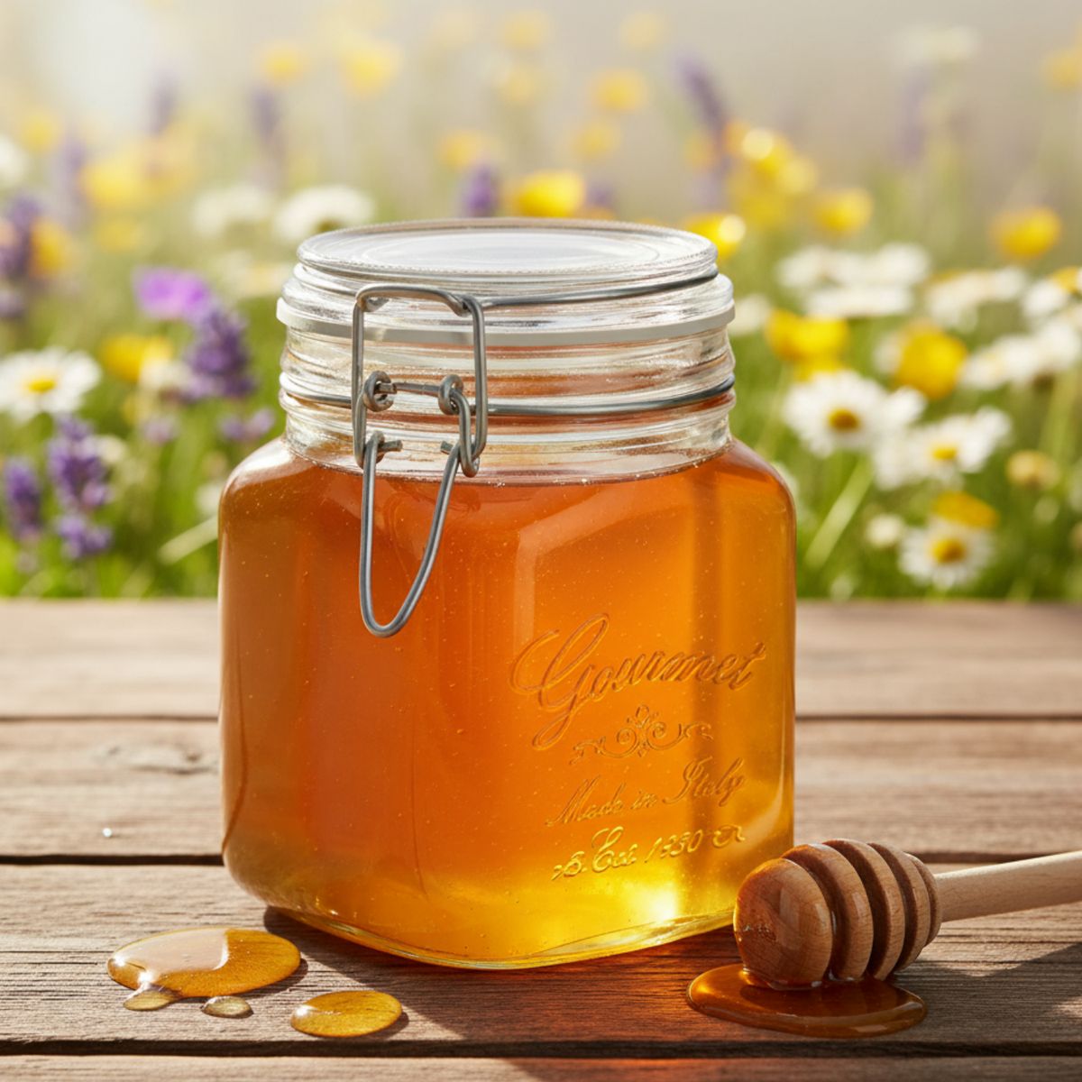 BORGONOVO - Frasco de Vidrio Borgonovo: 1000 ml 