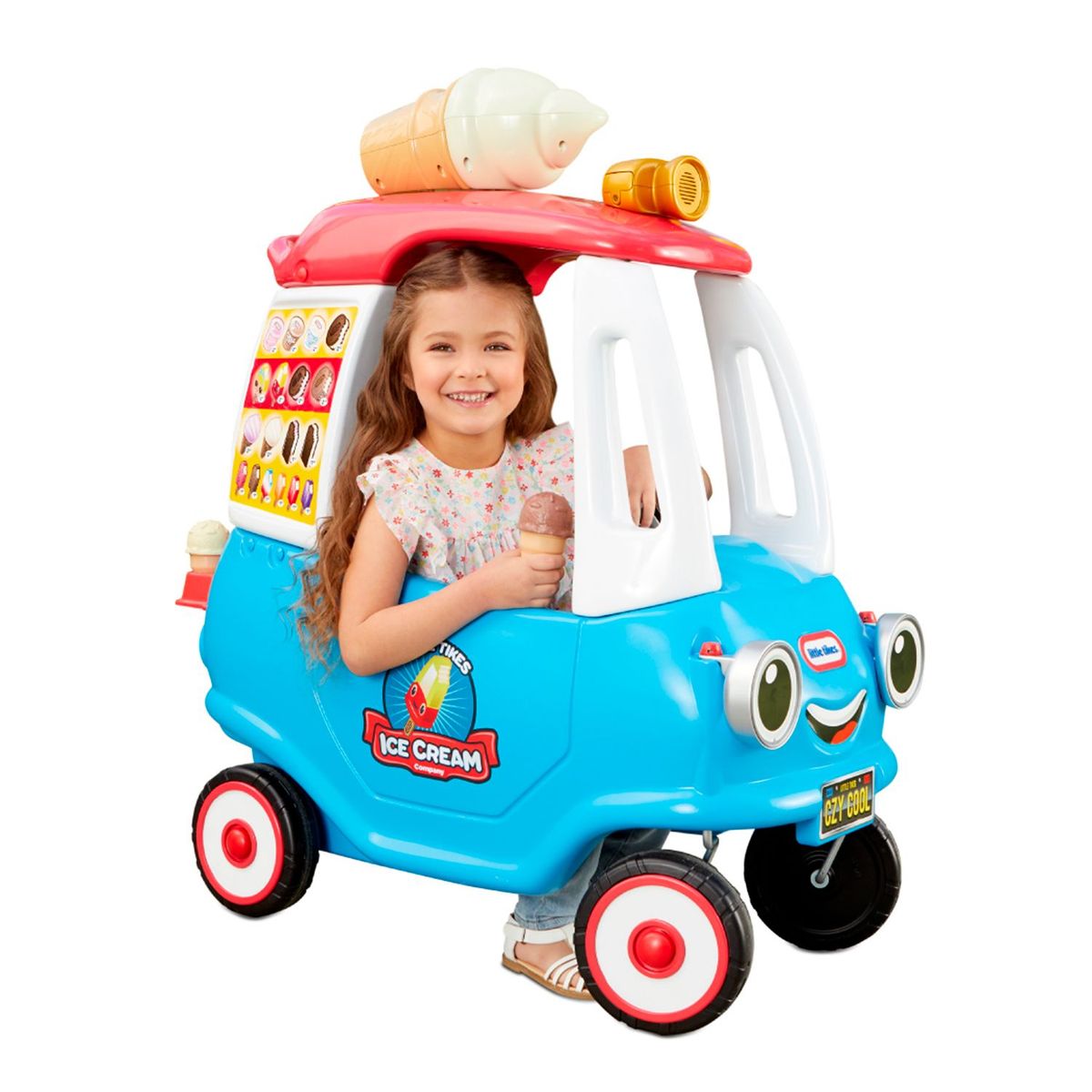 LITTLE TIKES - Carro Montable Helados Ice Cream Cozy Truck Little Tikes