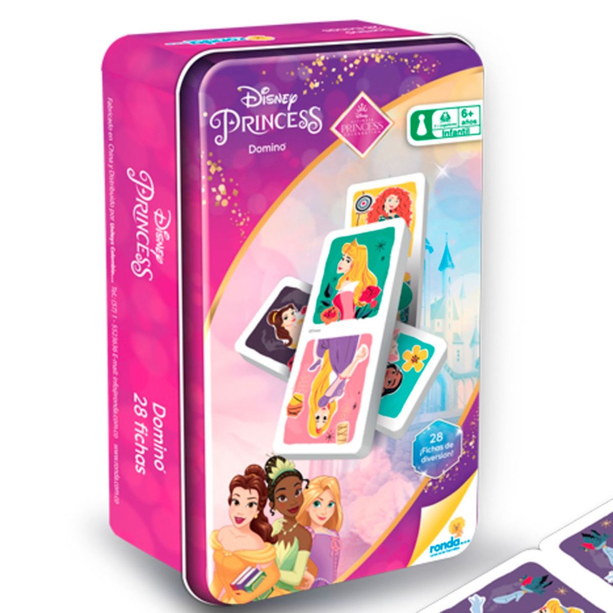 RONDA - Juego de mesa Domino Princesas 