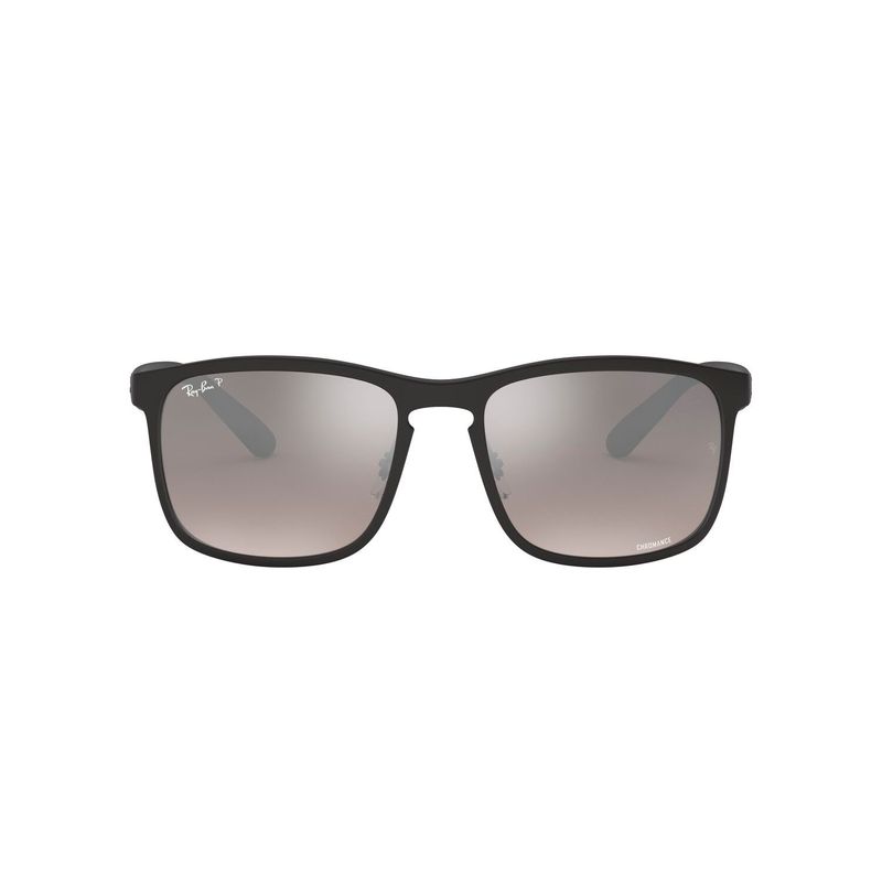 RAY BAN - Gafas de sol Ray Ban RB4264 para Hombre Marco Matte Black Lente Grey Mirror Silver