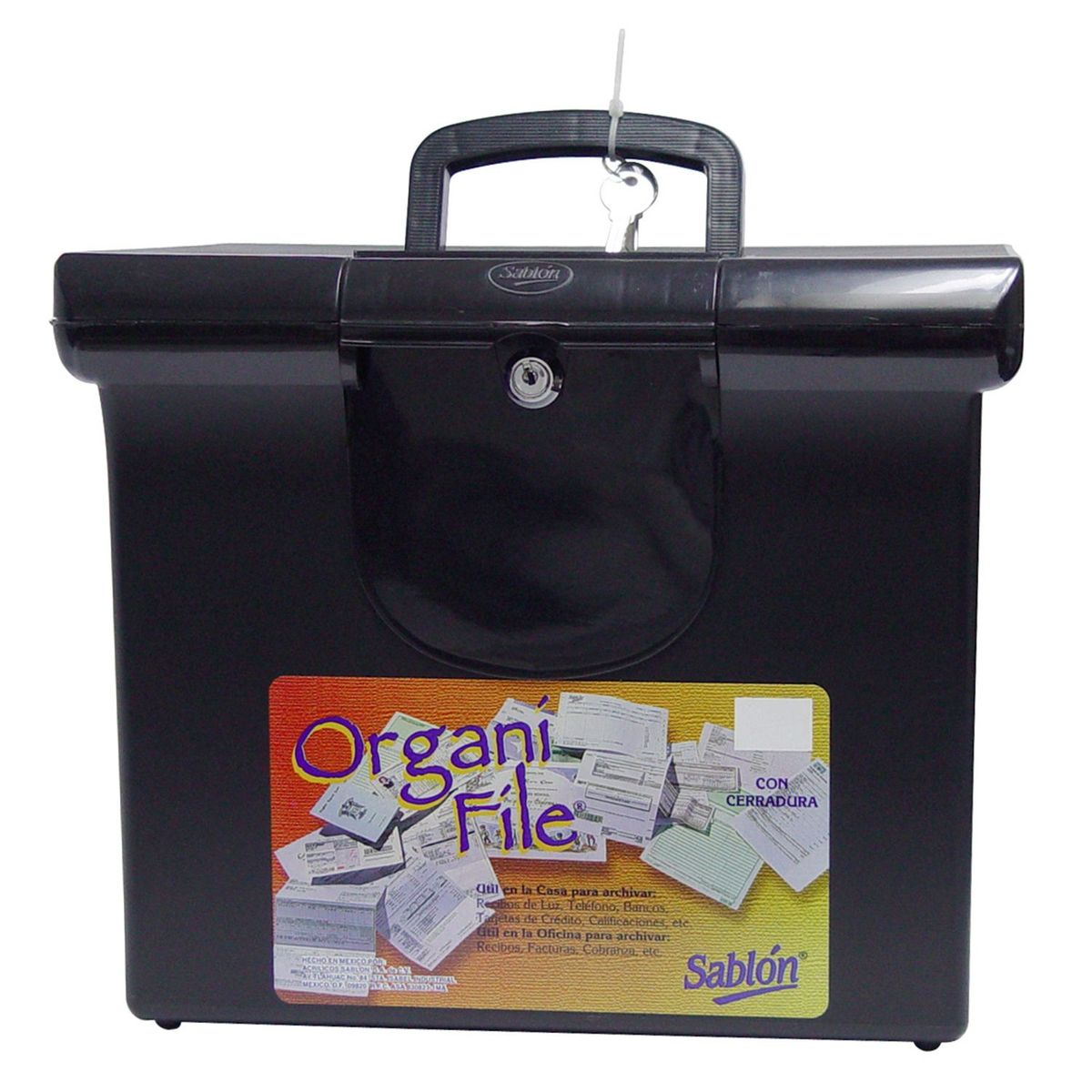SABLON - Caja Archivo con Llave Oficio