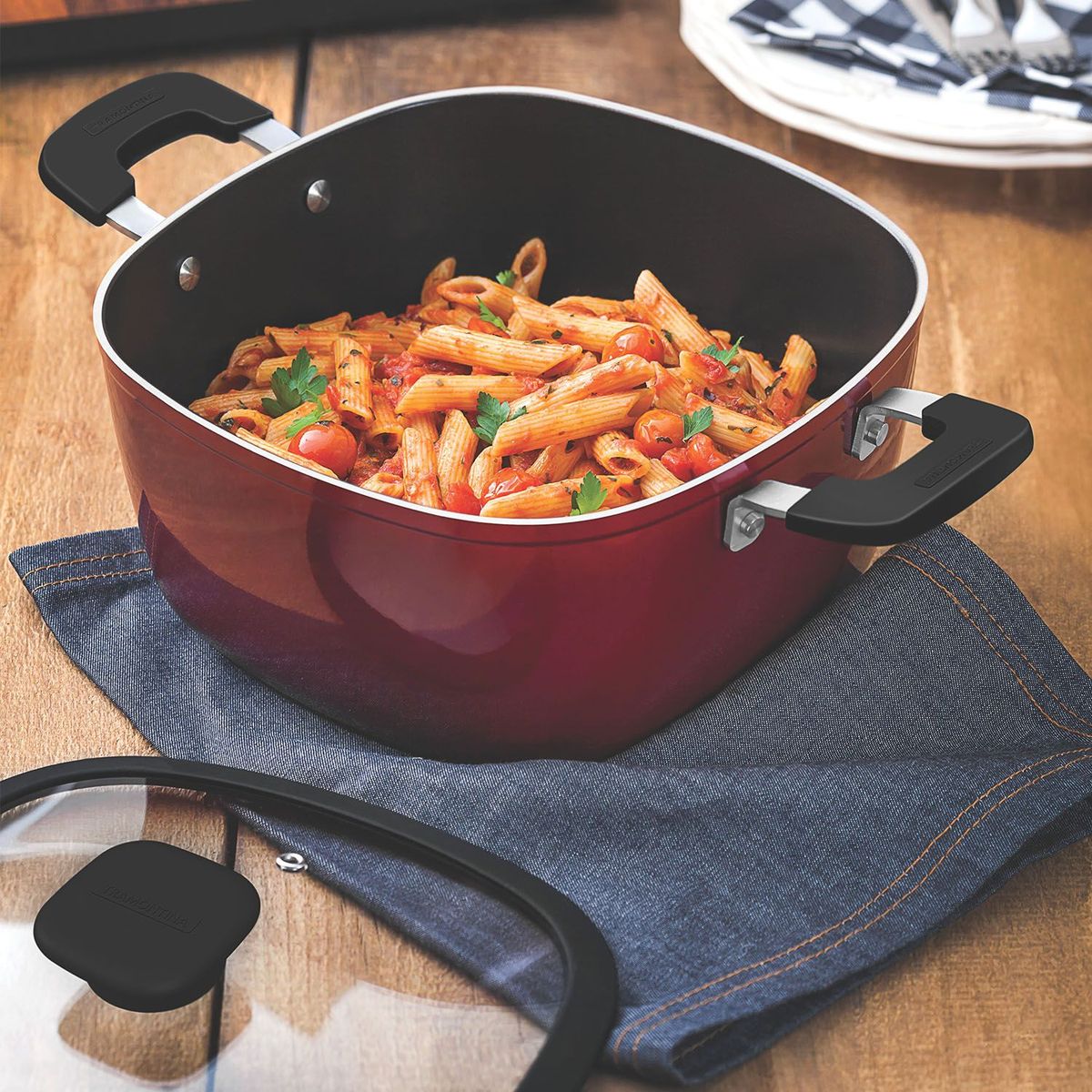 TRAMONTINA - Cacerola 24 cm Refinatta