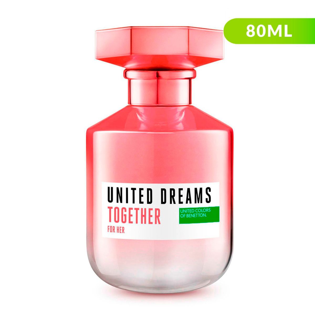BENETTON - Perfume Benetton United Dreams Together Mujer 80 ml Eau de toilette 