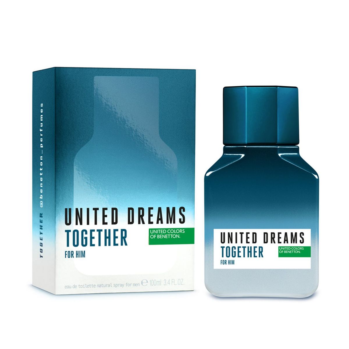 BENETTON - Perfume Benetton United Dreams Together Hombre 100 ml Eau de toilette 