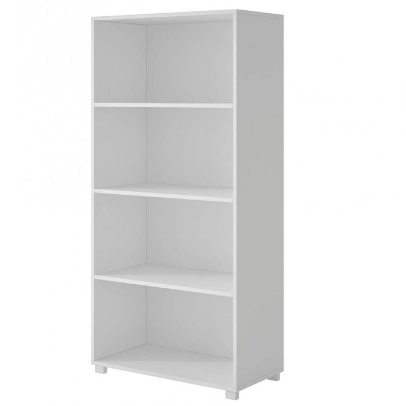 BRV - Librero Tipo Biblioteca Blanco