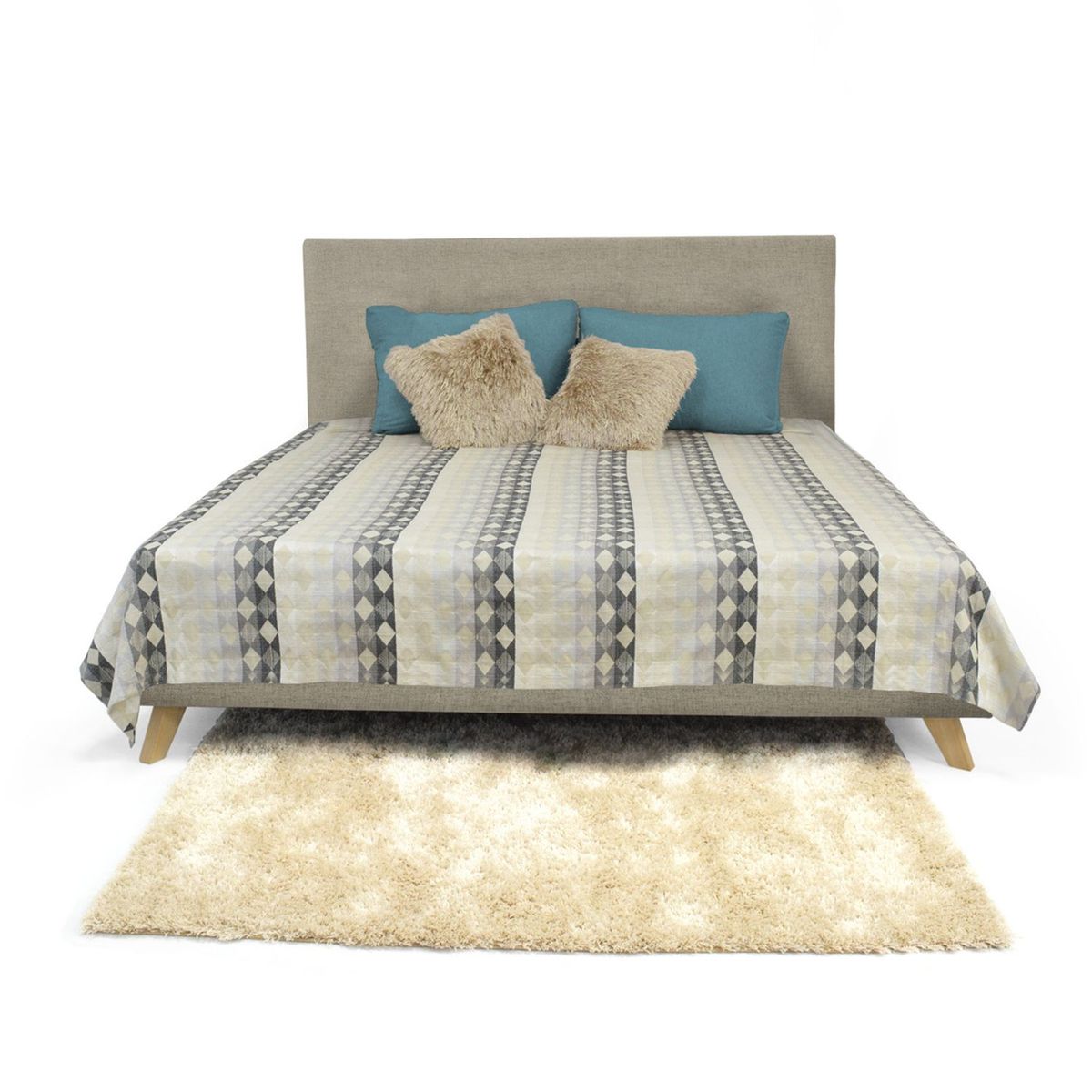 MICA - Set Cabecero Y Basecama Isola King Mica - Mueble - Mueble