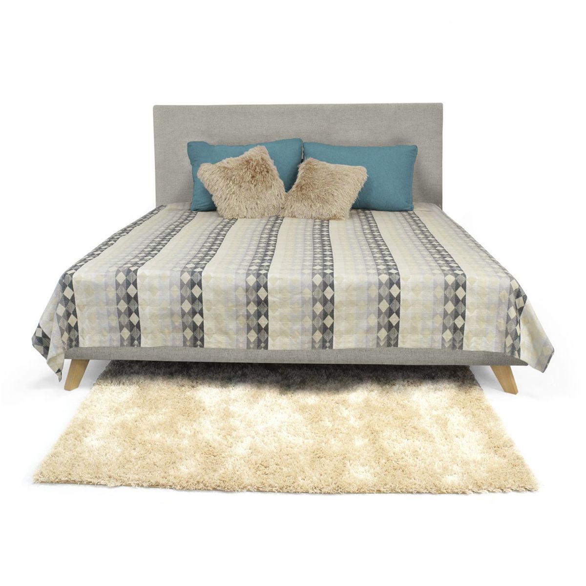 MICA - Set Cabecero Y Basecama Isola King Mica - Mueble - Mueble