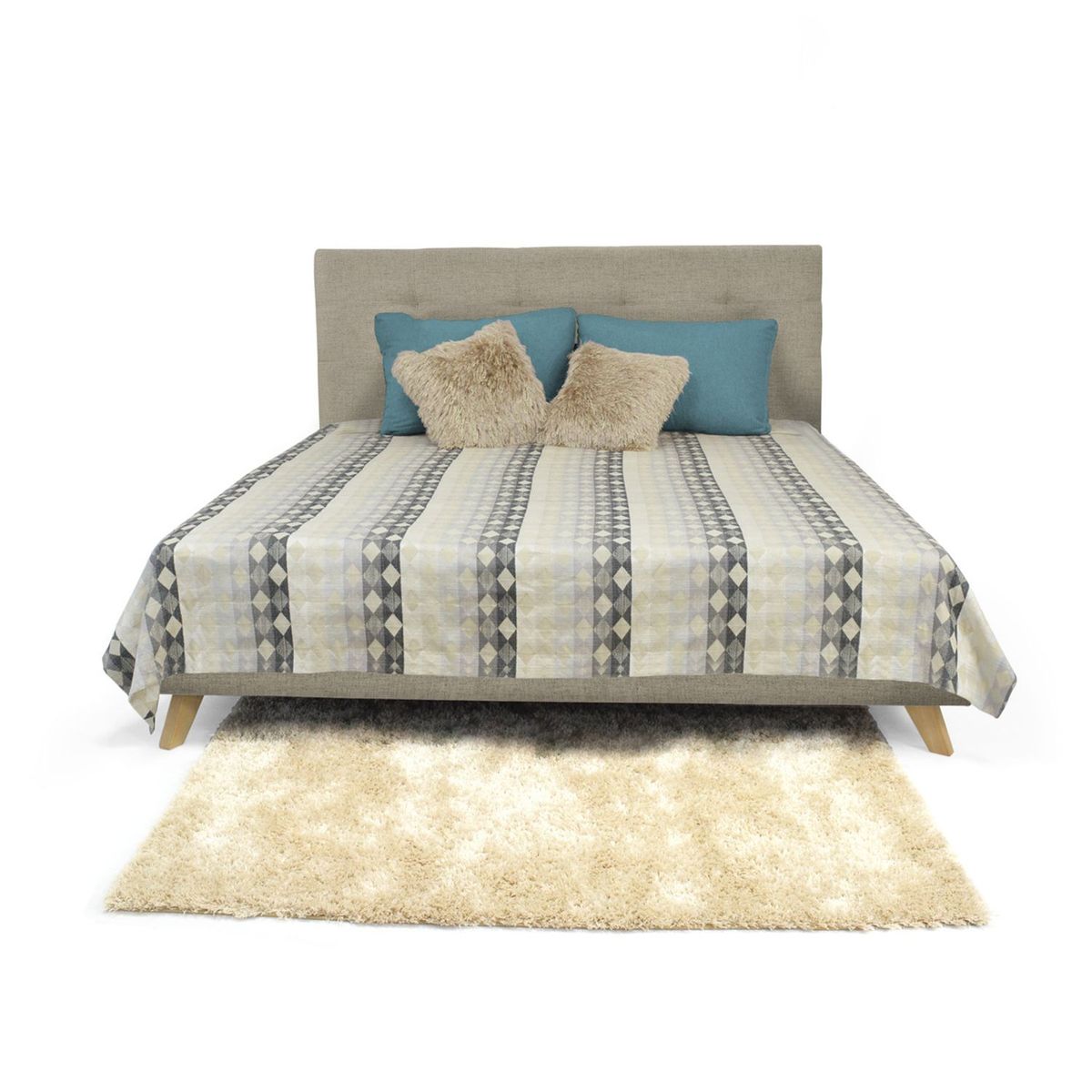 MICA - Set Cabecero Y Basecama Isola King Mica - Mueble - Mueble