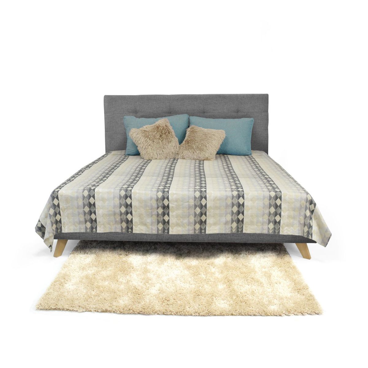 MICA - Set Cabecero Y Basecama Isola King Mica - Mueble - Mueble