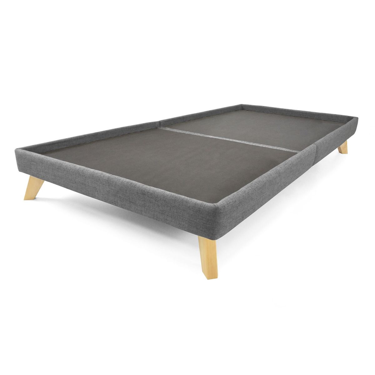 HOGAR VENECIA - Basecama Isola Sencillo Tela Mica - Mueble - Mueble