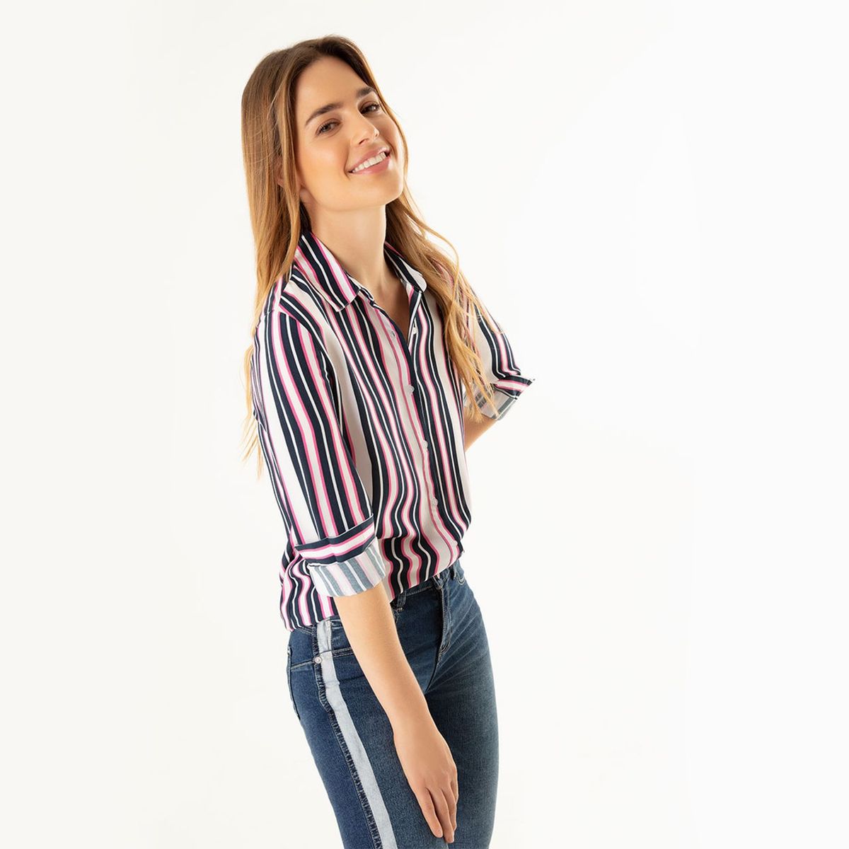  - Camisa Mujer Manga larga Gef