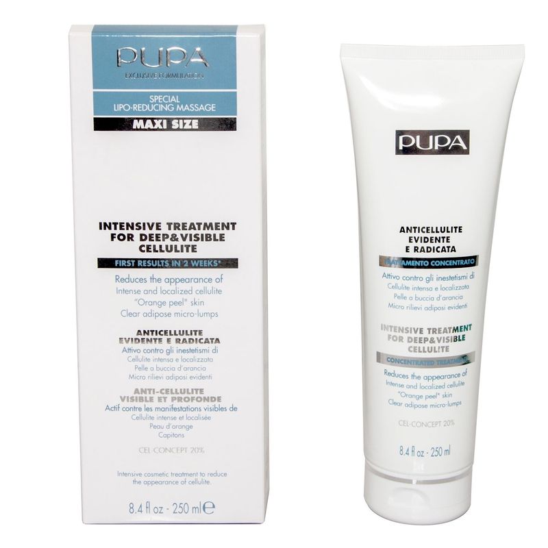 PUPA - Tratamiento de Celulitis Intensivo Pupa para Todo tipo de piel 250 ml