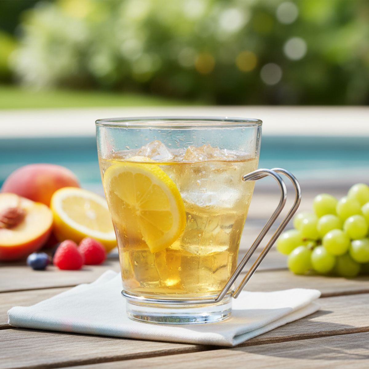 BORGONOVO - Taza de Vidrio Borgonovo: 245 ml