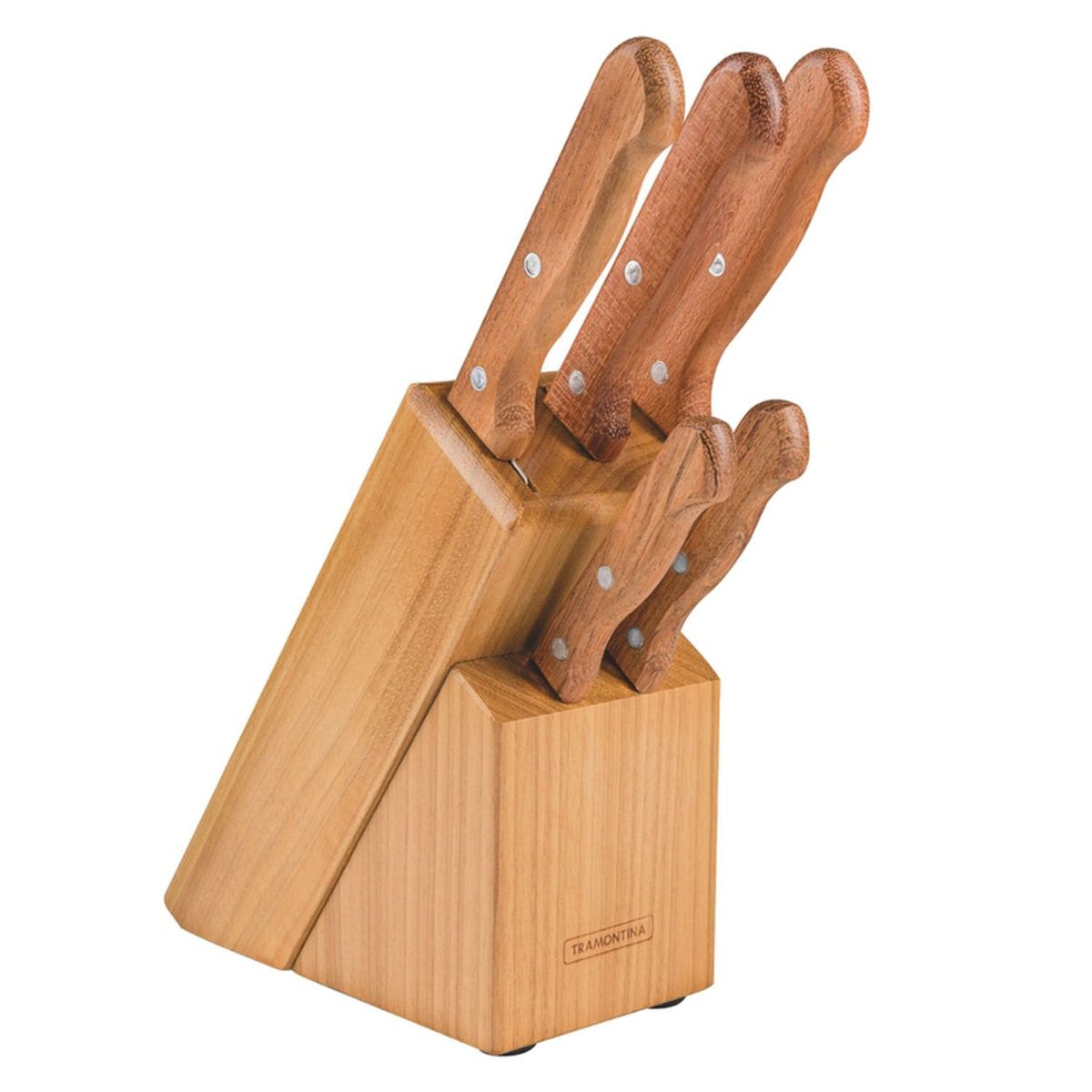 TRAMONTINA - Taco de Cuchillos Tramontina 6 Piezas