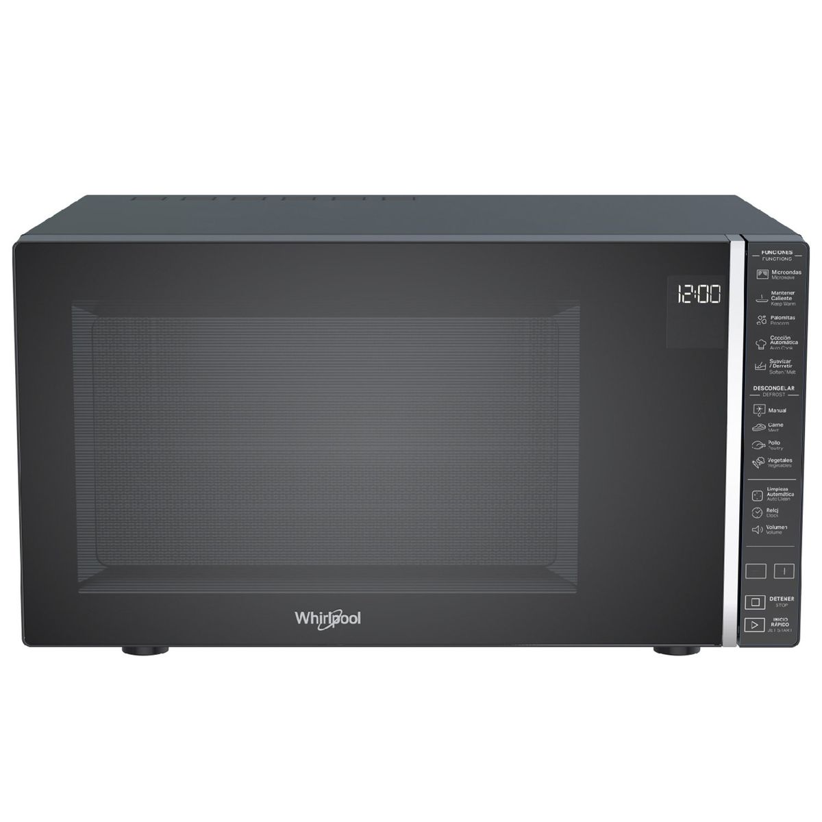 WHIRLPOOL - Horno Microondas 30 lt Whirlpool Negro