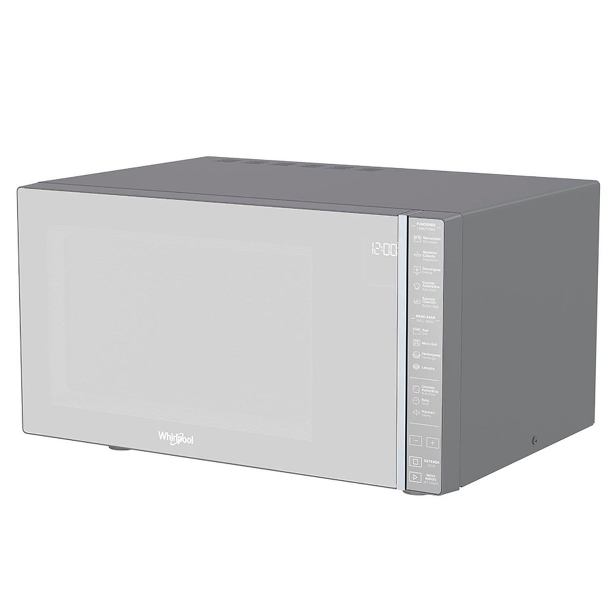 WHIRLPOOL - Horno Microondas 30 lt Whirlpool Silver