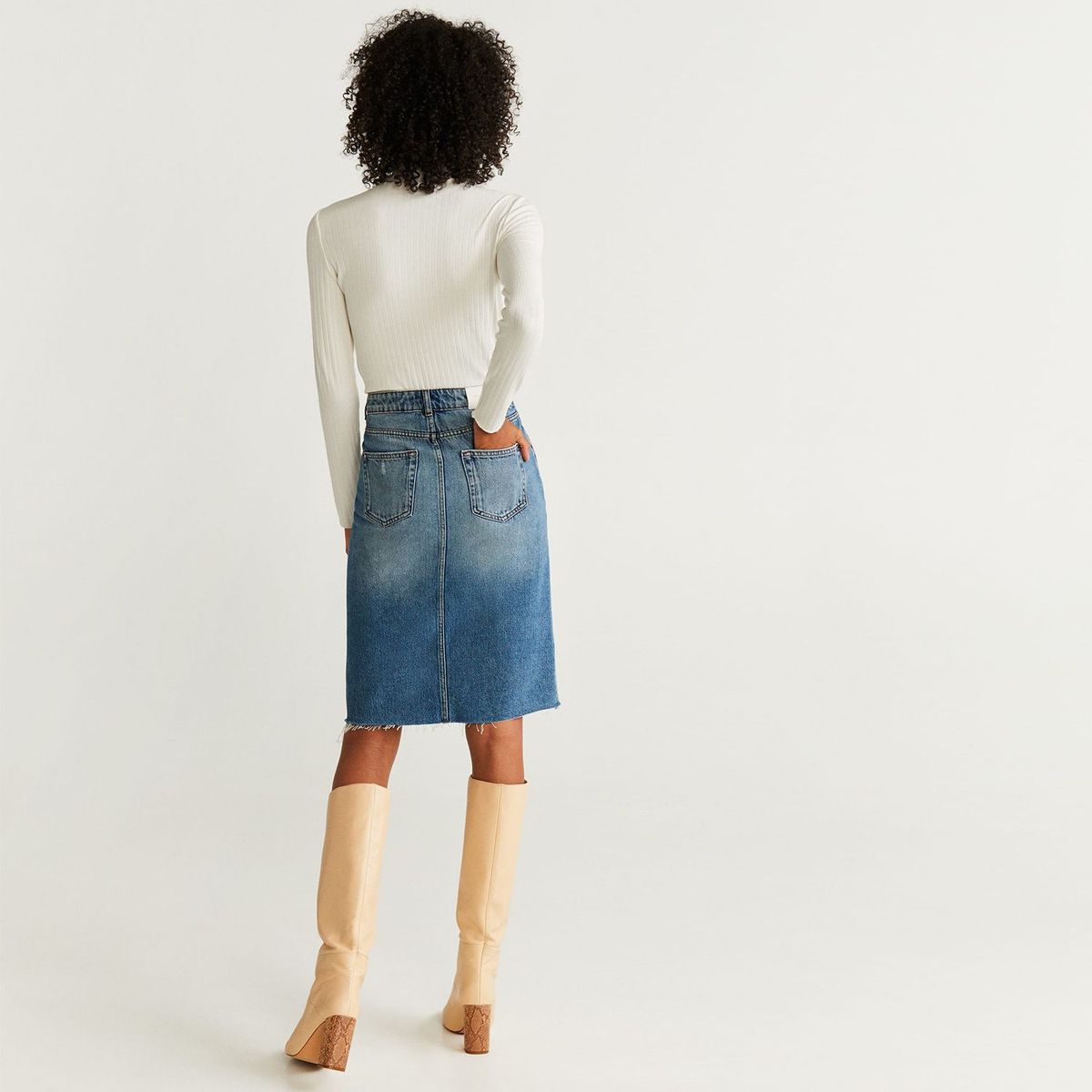 MANGO - Sweater Metal