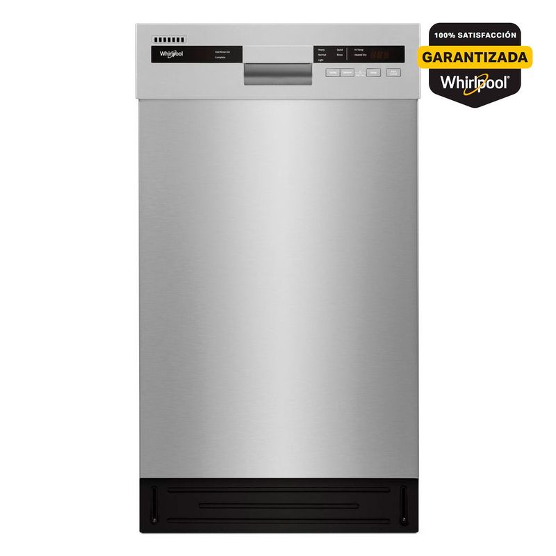 WHIRLPOOL - Lavaplatos Whirlpool 40 piezas WDF518SAHM