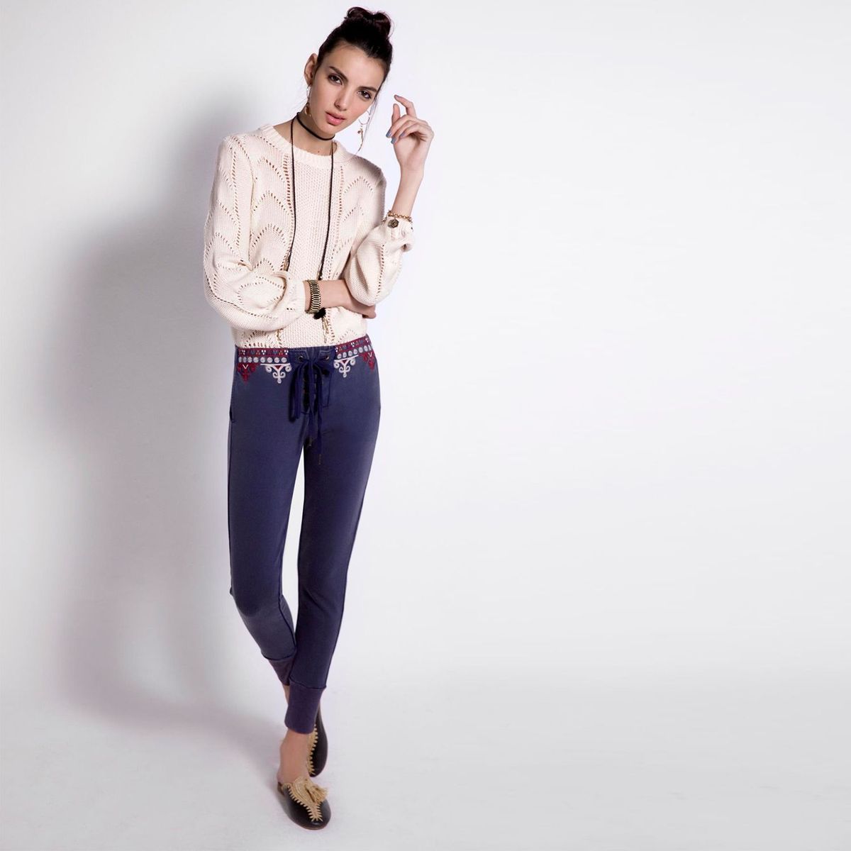 RAPSODIA - Pantalón Mujer Recto Medio Rapsodia