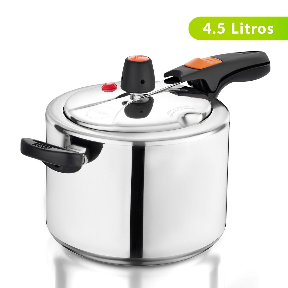 IMUSA - Olla a presión Imusa 4.5 litros Smart Aluminio 