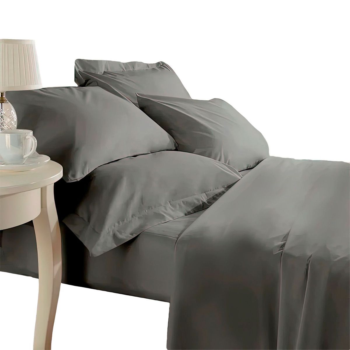 MY HOME STORE - Juego de Sábanas Lisa de Microfibra Microtex My Home Store