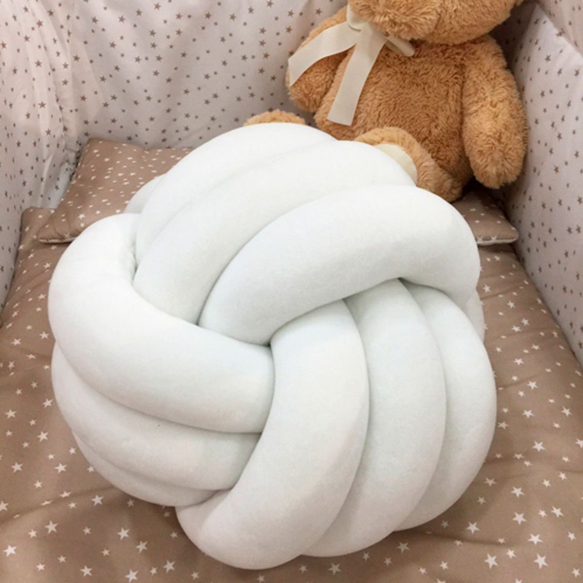 MY HOME STORE - Cojín Nudo-Rs 35 x 35 cm