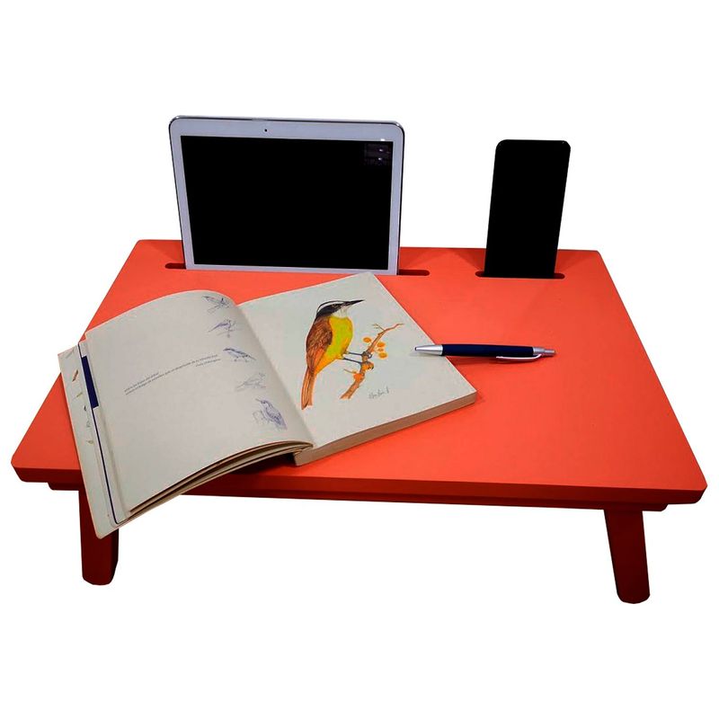 OLIVER&OLM - Mesa Auxiliar Moderna Rectangular en Aglomerado MDF 55 x 22 x 35 cm Oliver&Olm  - Mueble