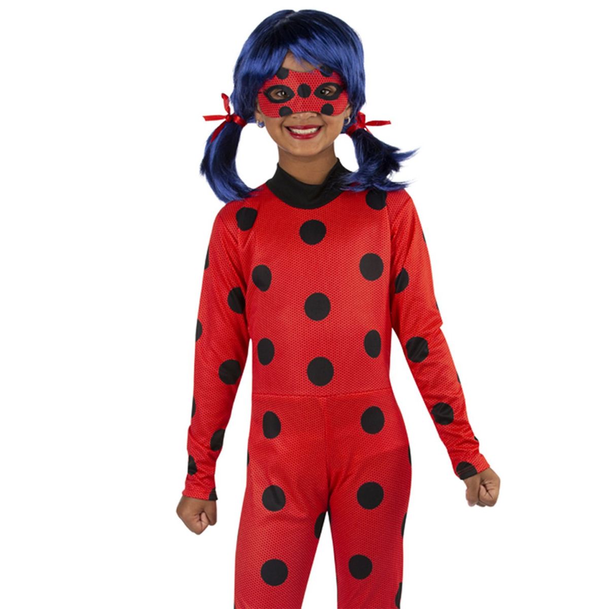 FANTASTIC NIGHT - Disfraz para niña Miraculous Lady Bug fantasía