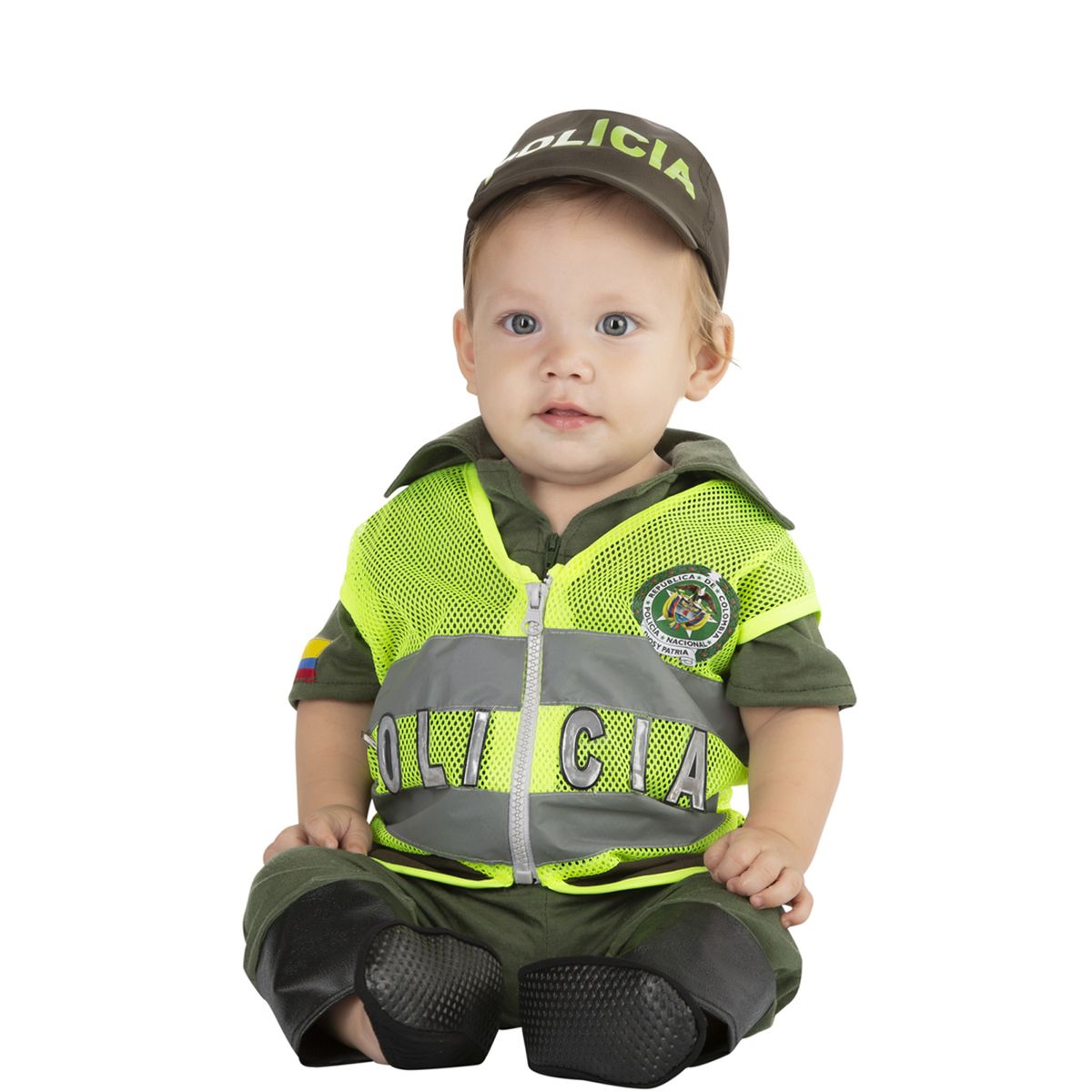 FANTASTIC NIGHT - Disfraz para Bebé niño Policía Profesión