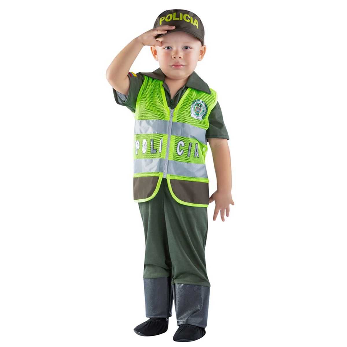 FANTASTIC NIGHT - Disfraz para Bebé niño Policía Profesión