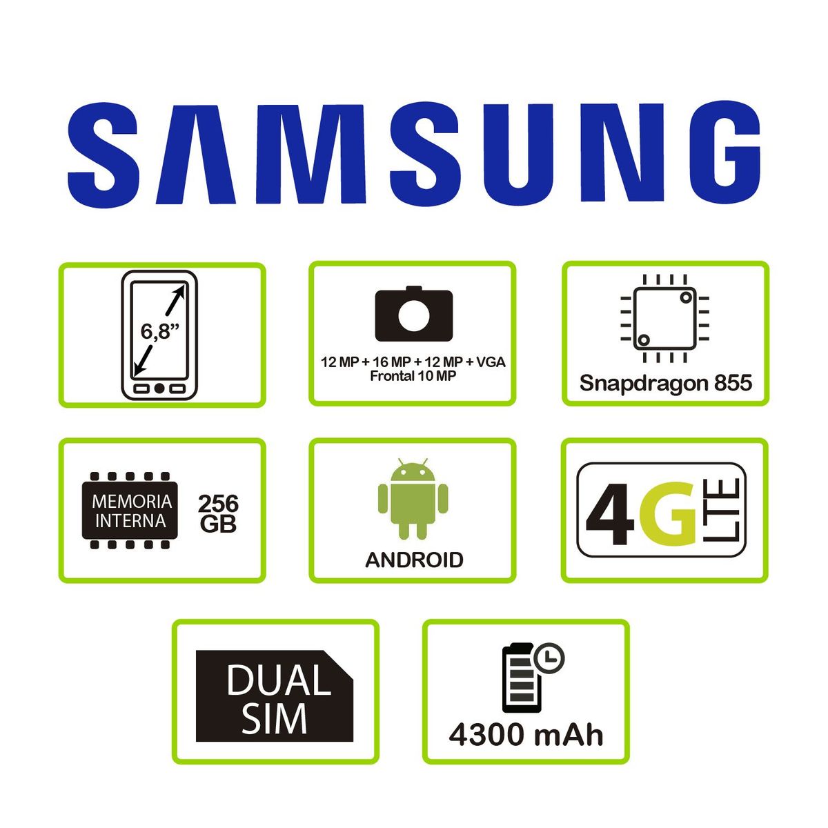 SAMSUNG - Samsung Galaxy Note10 + 256GB + Buds