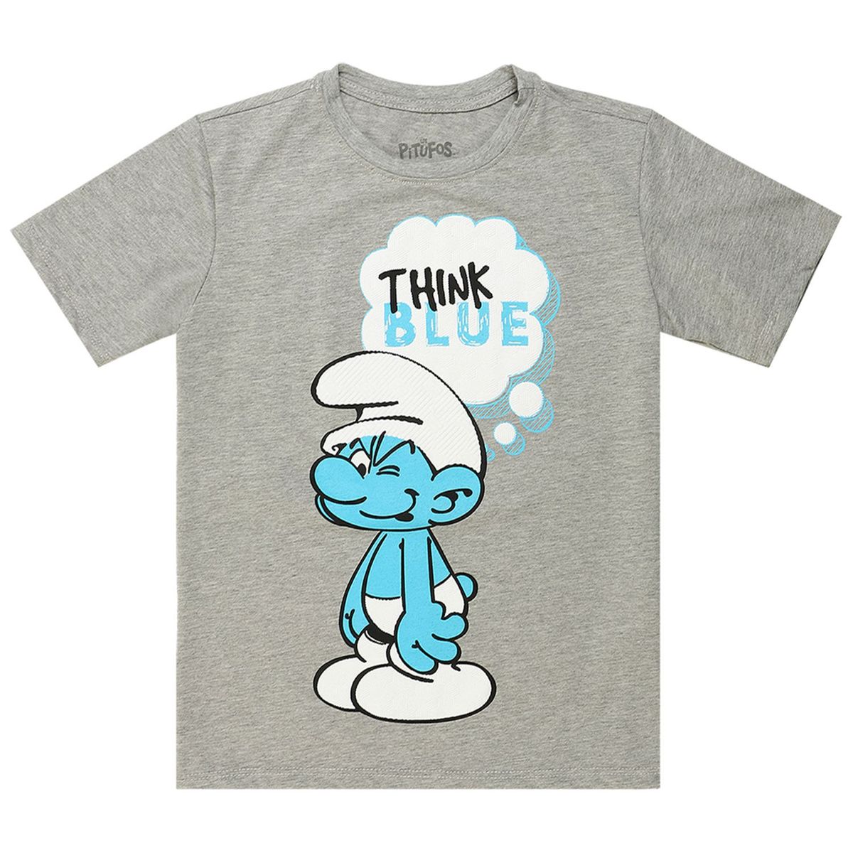  - Camiseta Niño Algodón Pitufos