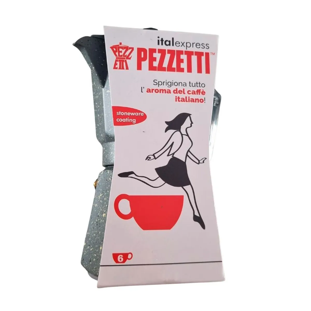  - Cafetera Ghidini Aluminio 0.355 lt