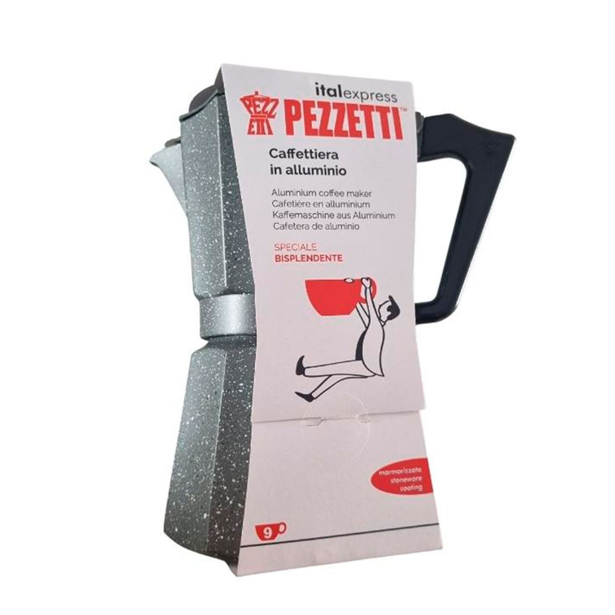  - Cafetera Ghidini Aluminio 0.525 lt