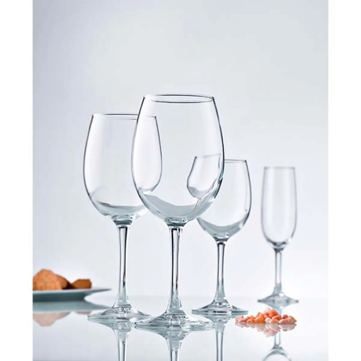  - Copa de vidrio Vicrila: para vino 6 piezas