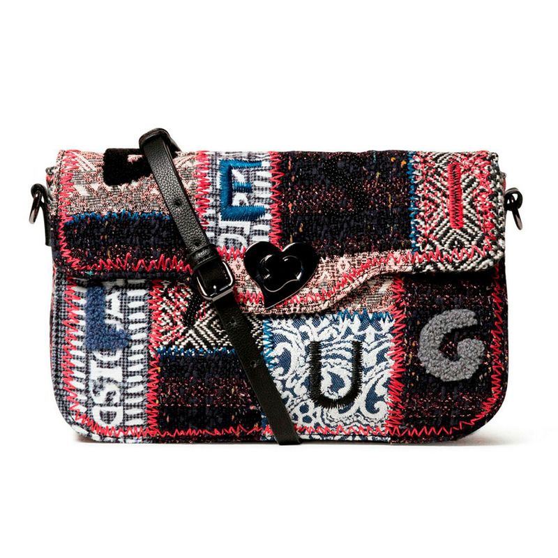 DESIGUAL - Bolso Desigual cruzado Patch 1968 Amor 
