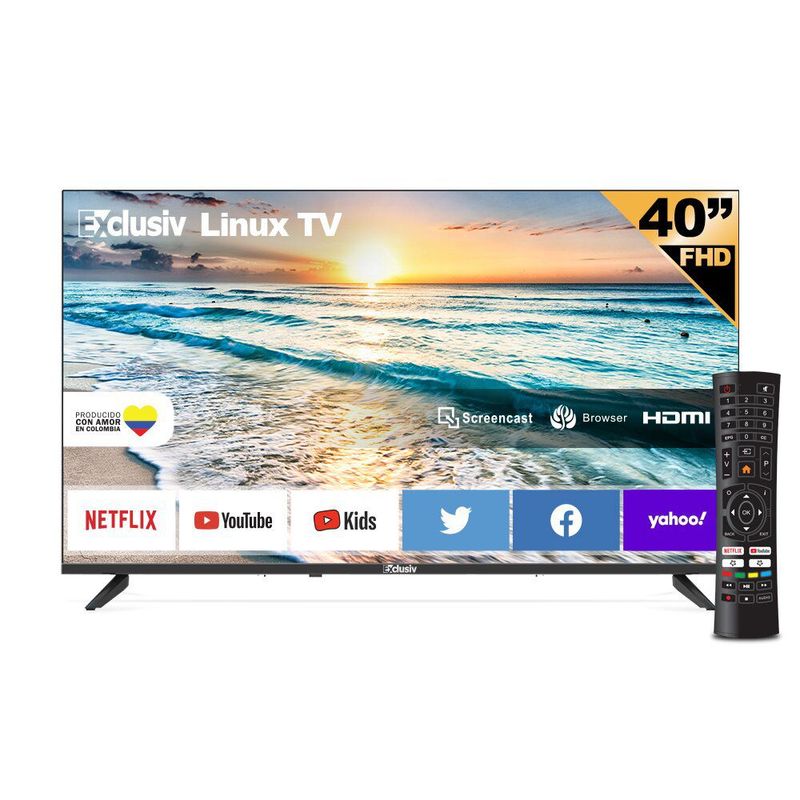 EXCLUSIV - Televisor Exclusiv  Fhd Smart Tv Linux  E40V2Fn