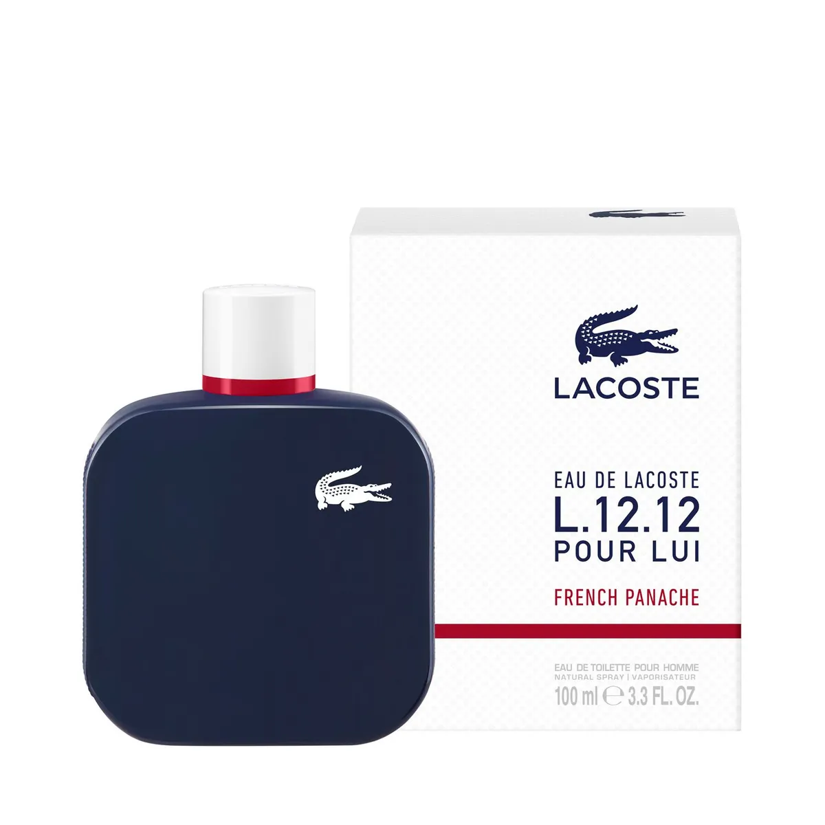 LACOSTE - Perfume Lacoste L.12.12 French Panache Hombre 100 ml Eau de toilette 